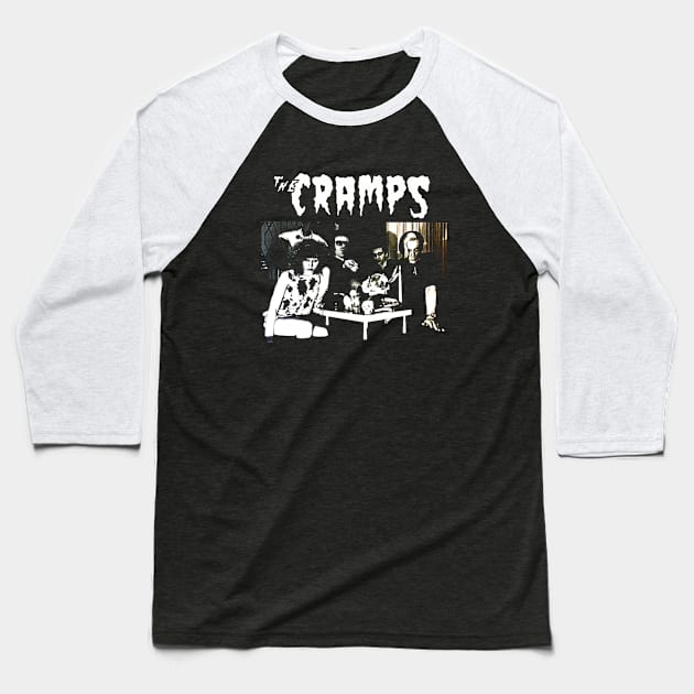 The Domino Cramps Baseball T-Shirt by pertasaew